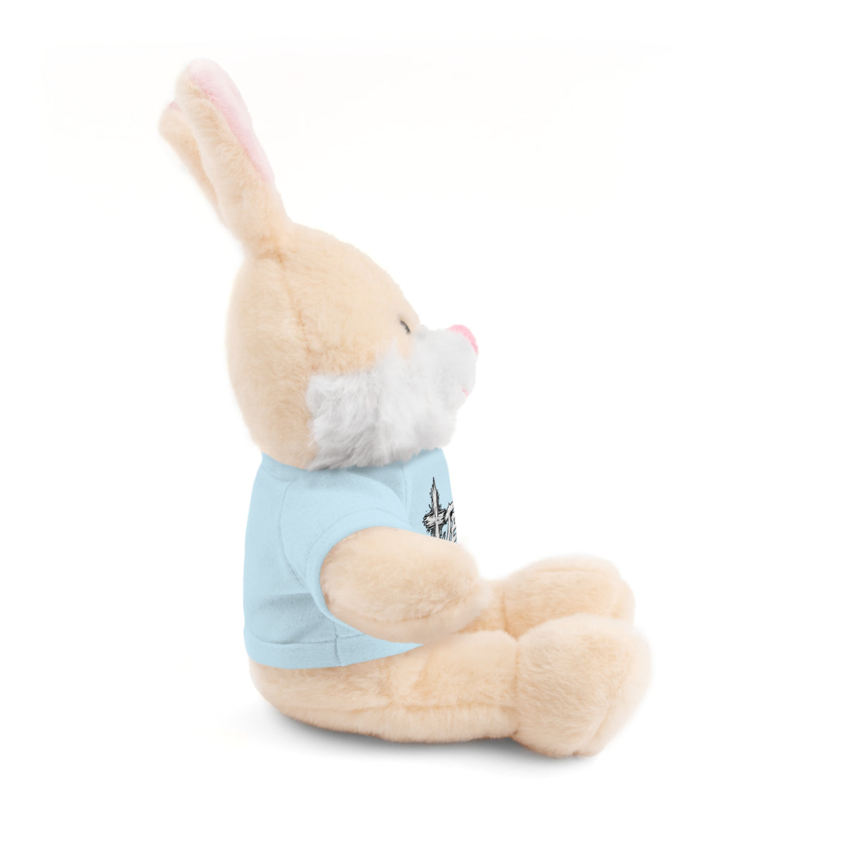 Christian Teddy Bear with "Jesus is Savior" Tee — Plush Gift for Kids & Church Events