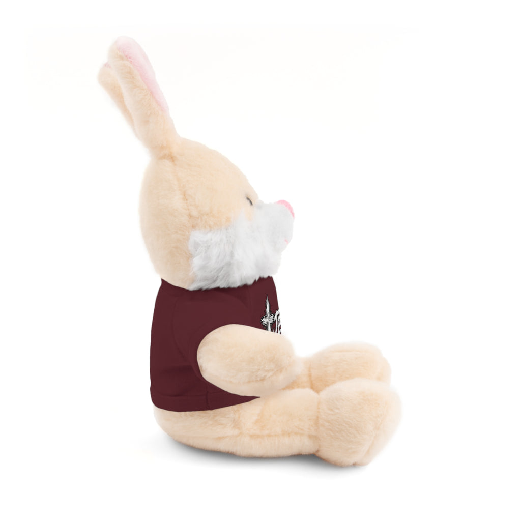 Christian Teddy Bear with "Jesus is Savior" Tee — Plush Gift for Kids & Church Events