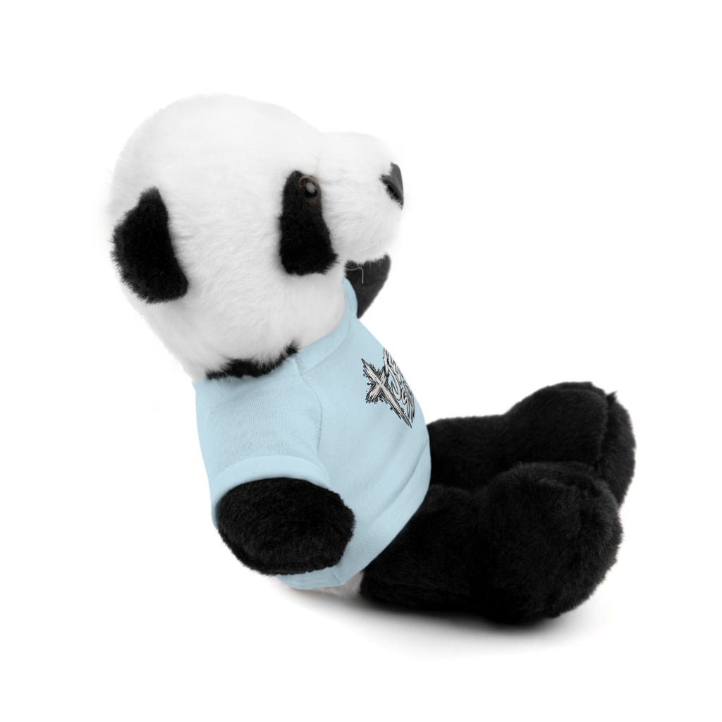 Christian Teddy Bear with "Jesus is Savior" Tee — Plush Gift for Kids & Church Events