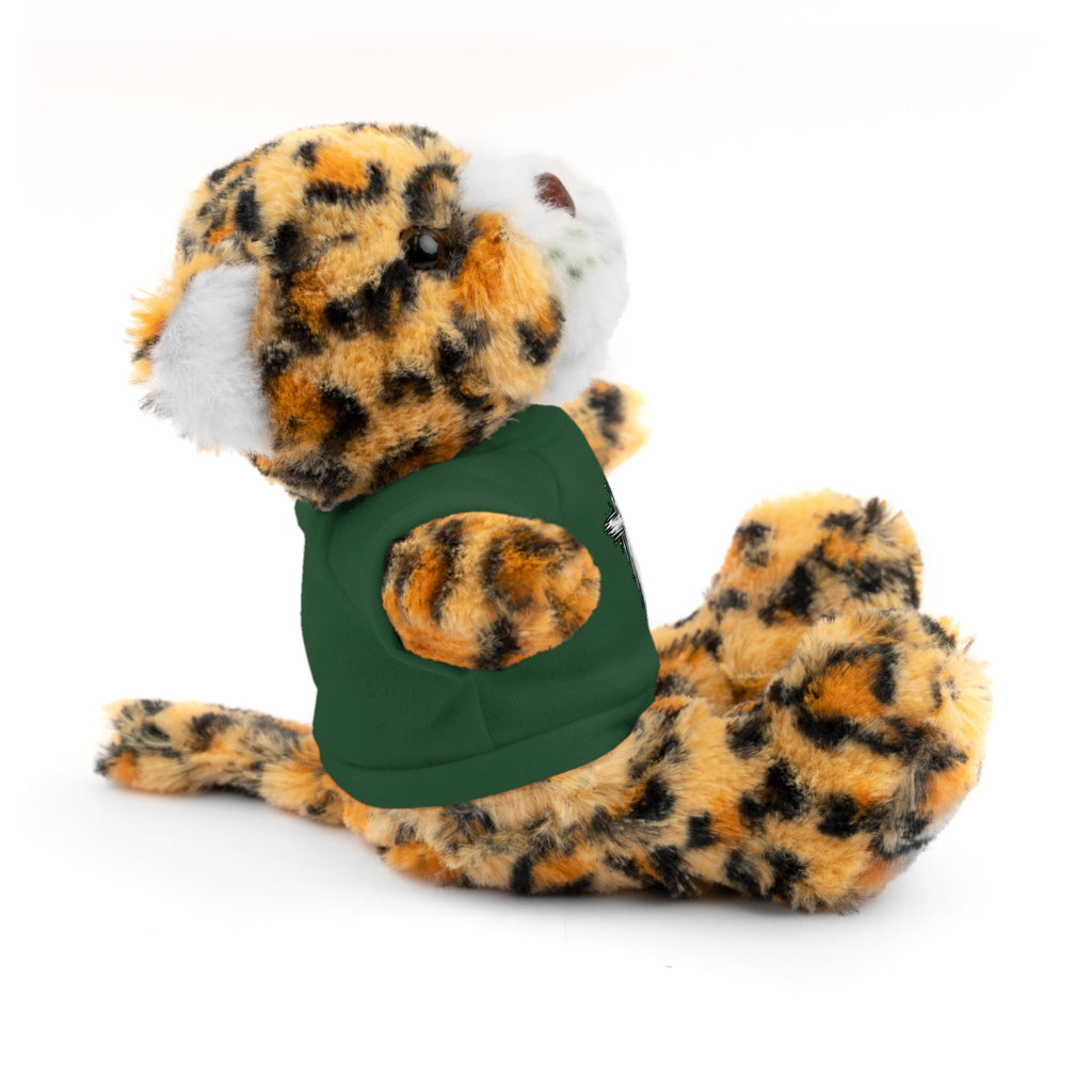 Christian Teddy Bear with "Jesus is Savior" Tee — Plush Gift for Kids & Church Events