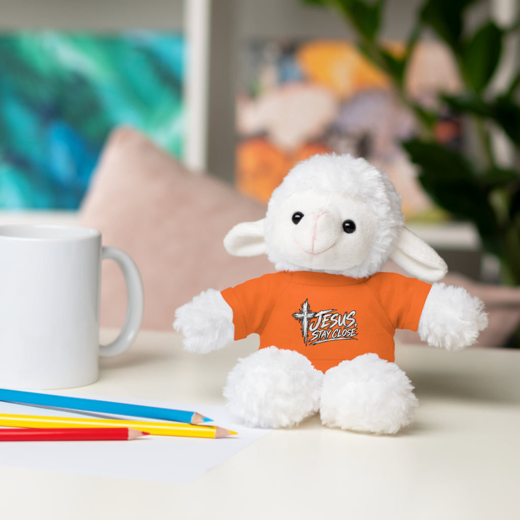 Christian Teddy Bear with "Jesus is Savior" Tee — Plush Gift for Kids & Church Events