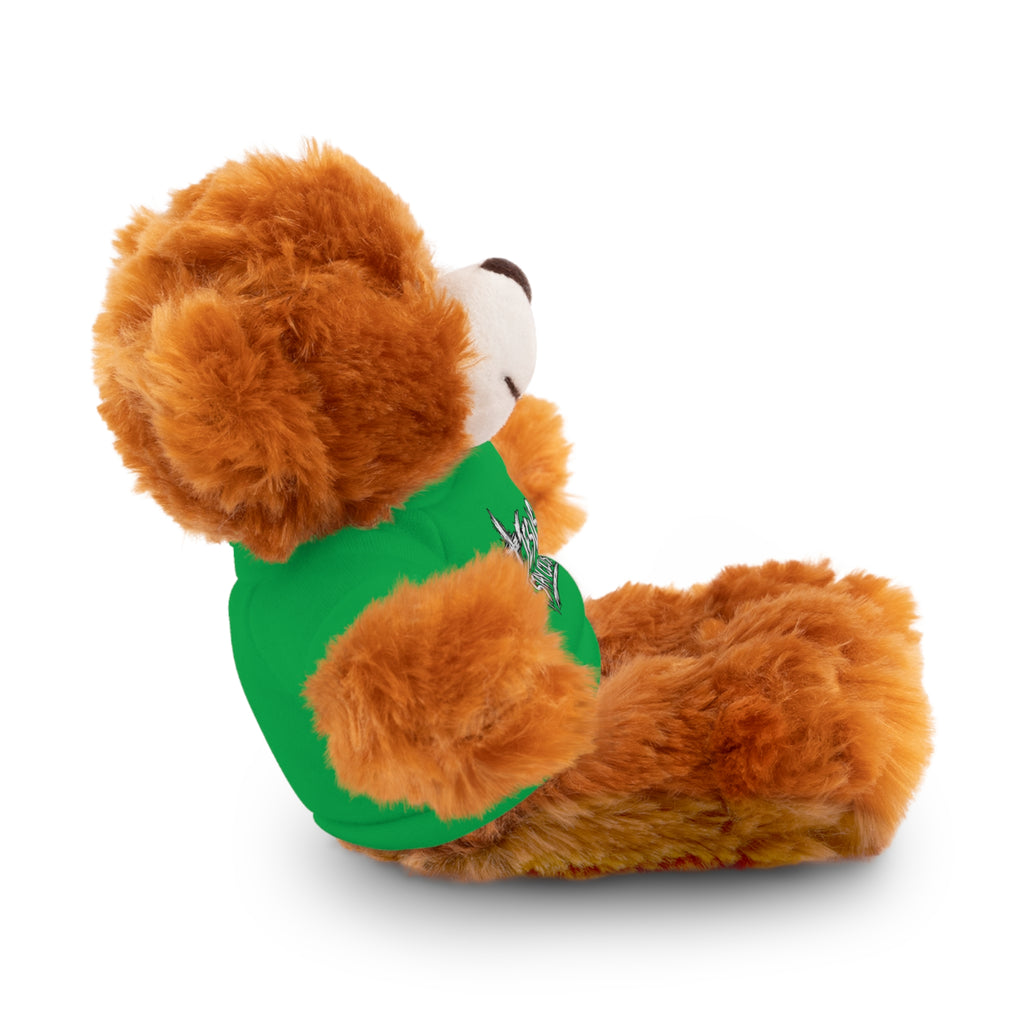 Christian Teddy Bear with "Jesus is Savior" Tee — Plush Gift for Kids & Church Events