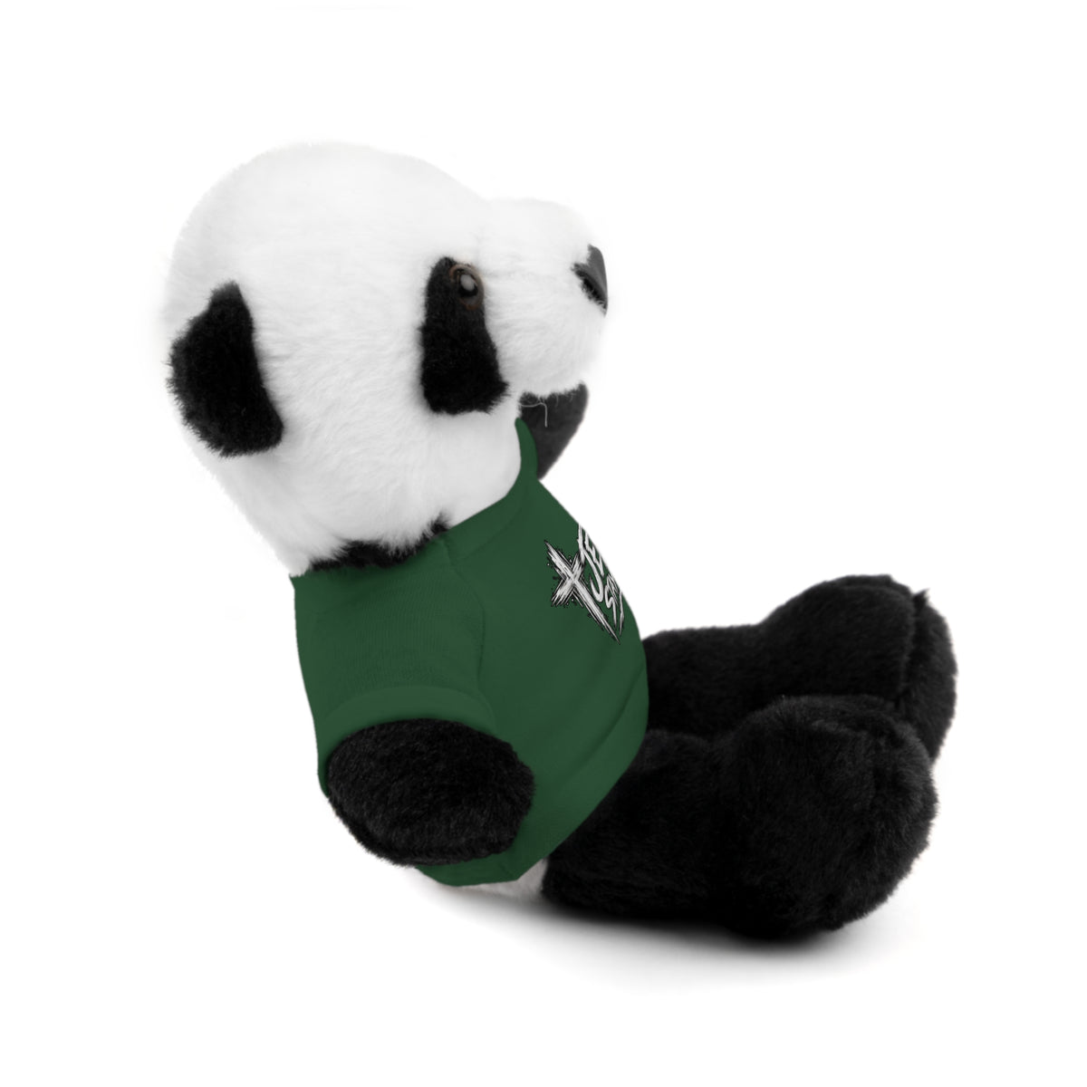 Christian Teddy Bear with "Jesus is Savior" Tee — Plush Gift for Kids & Church Events