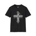 Fear Not Cross T-Shirt — Gothic Christian Faith Tee
