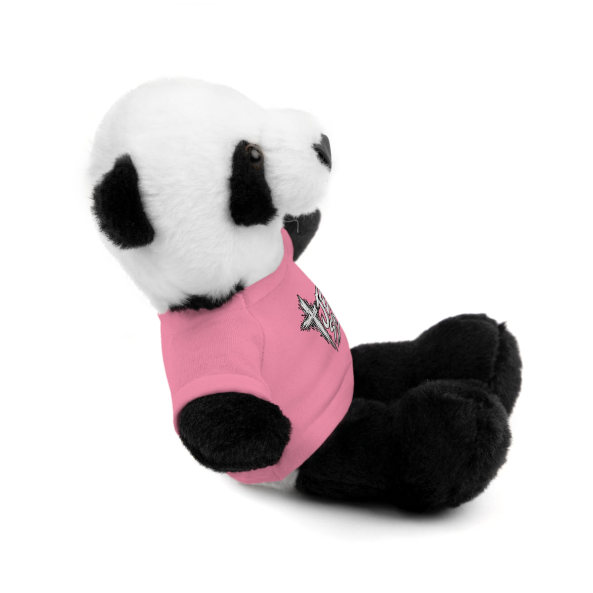 Christian Teddy Bear with "Jesus is Savior" Tee — Plush Gift for Kids & Church Events