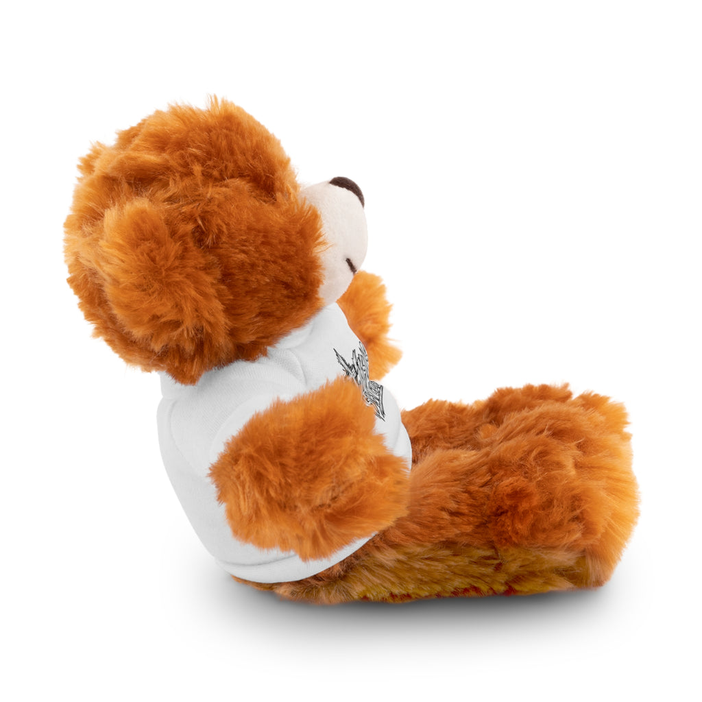 Christian Teddy Bear with "Jesus is Savior" Tee — Plush Gift for Kids & Church Events