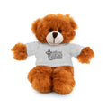 Christian Teddy Bear with "Jesus is Savior" Tee — Plush Gift for Kids & Church Events