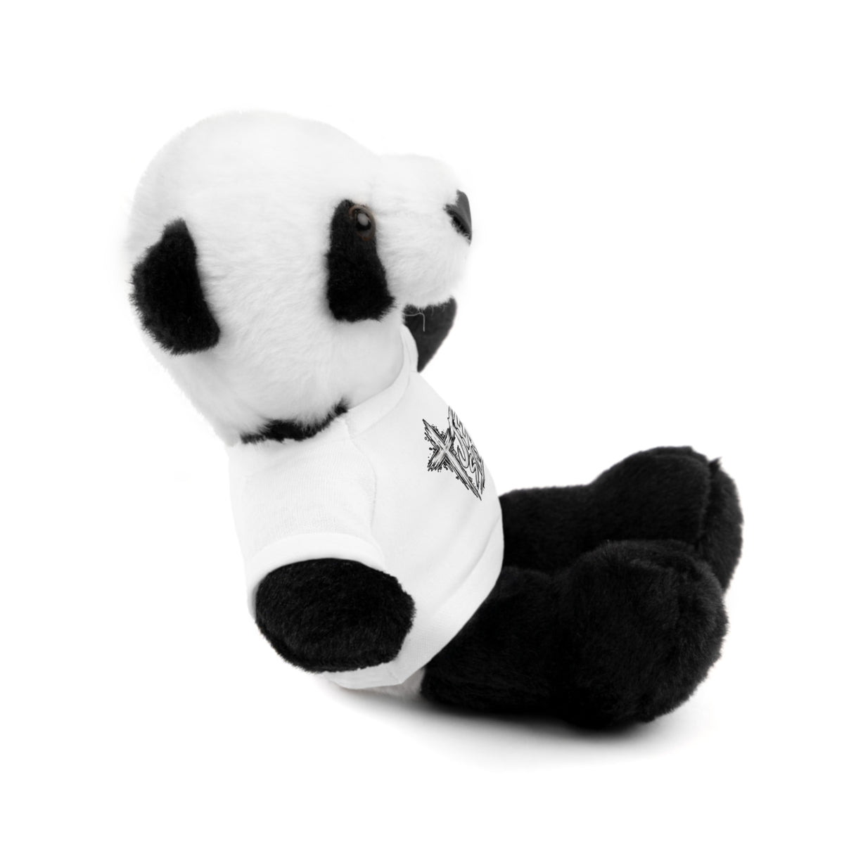 Christian Teddy Bear with "Jesus is Savior" Tee — Plush Gift for Kids & Church Events