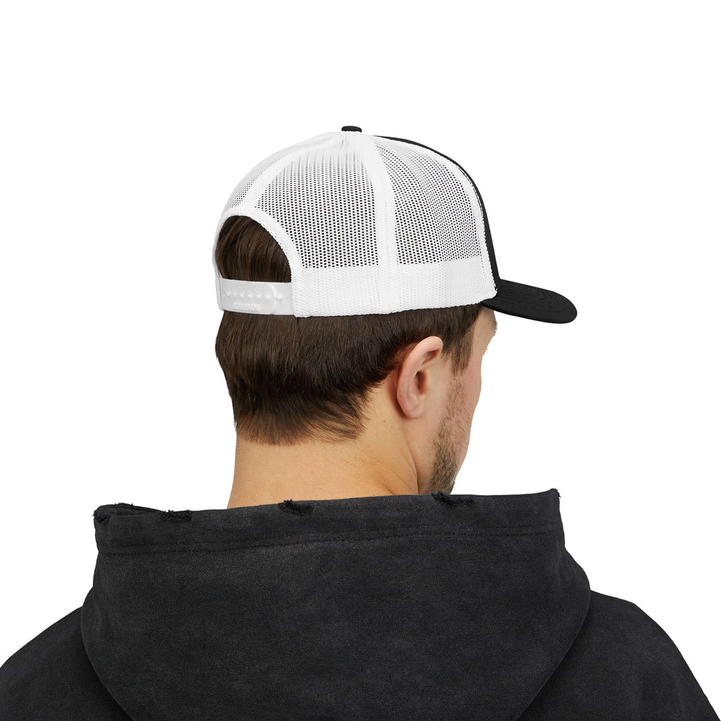 Christian Trucker Hat • "Jesus Stay Close" Embroidered Snapback Cap
