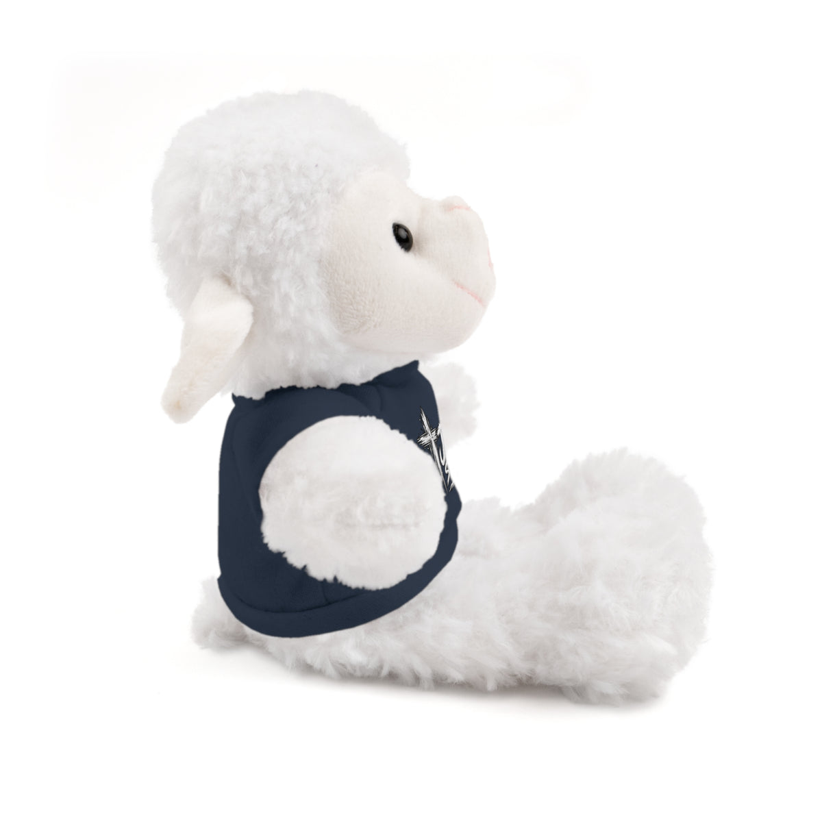 Christian Teddy Bear with "Jesus is Savior" Tee — Plush Gift for Kids & Church Events