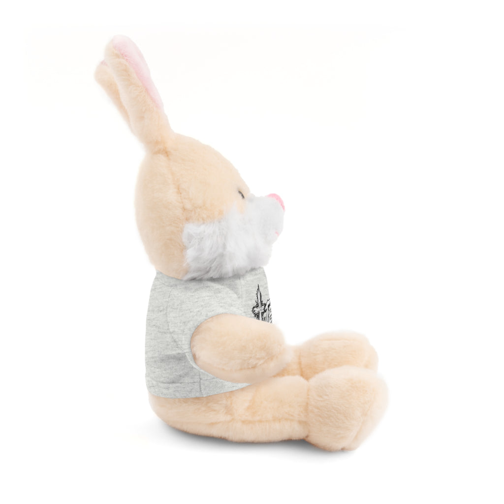 Christian Teddy Bear with "Jesus is Savior" Tee — Plush Gift for Kids & Church Events