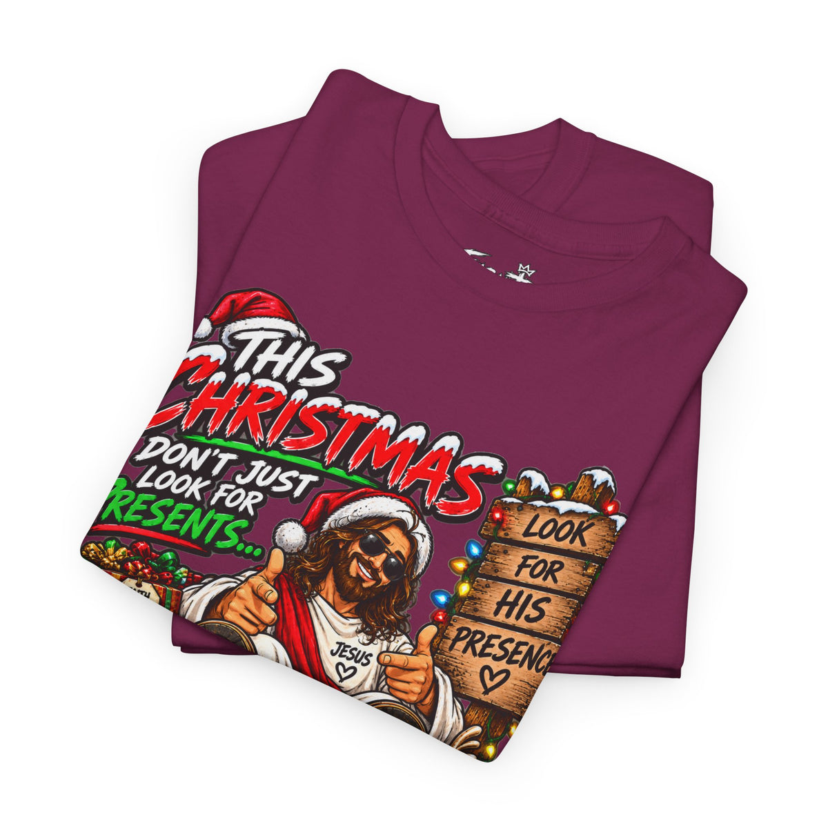 This Christmas Don’t Look for Presents T-Shirt | Religious Holiday Tee