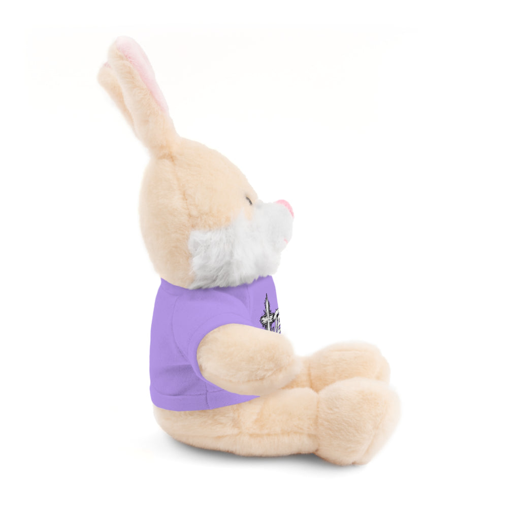 Christian Teddy Bear with "Jesus is Savior" Tee — Plush Gift for Kids & Church Events