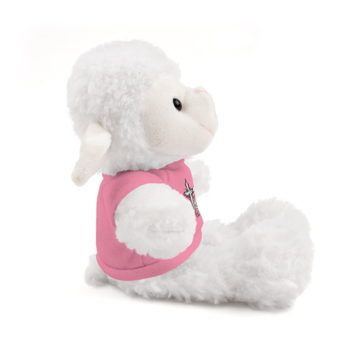 Christian Teddy Bear with "Jesus is Savior" Tee — Plush Gift for Kids & Church Events