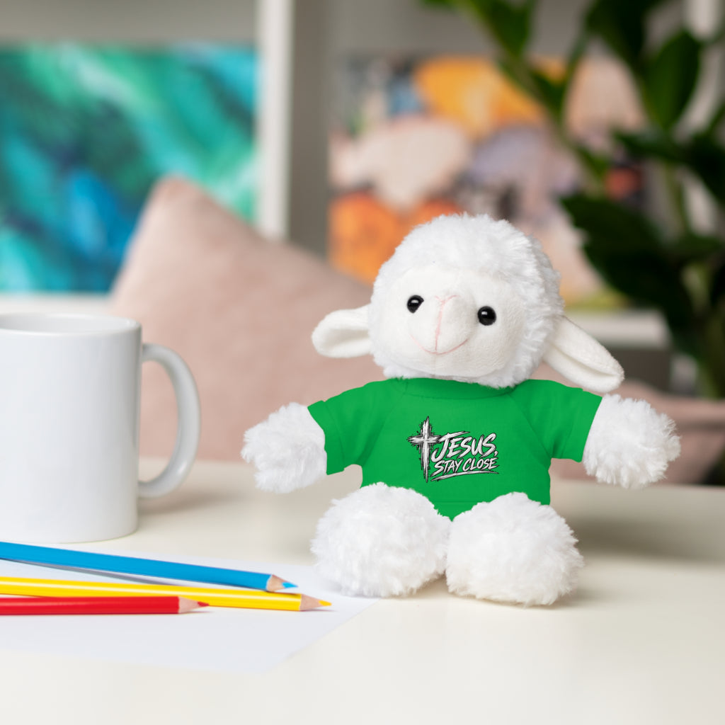 Christian Teddy Bear with "Jesus is Savior" Tee — Plush Gift for Kids & Church Events