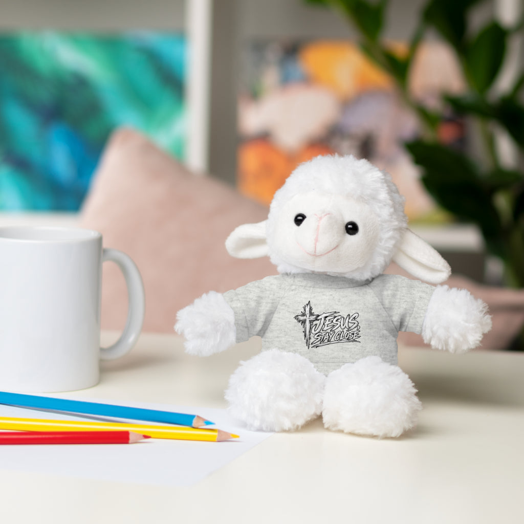 Christian Teddy Bear with "Jesus is Savior" Tee — Plush Gift for Kids & Church Events