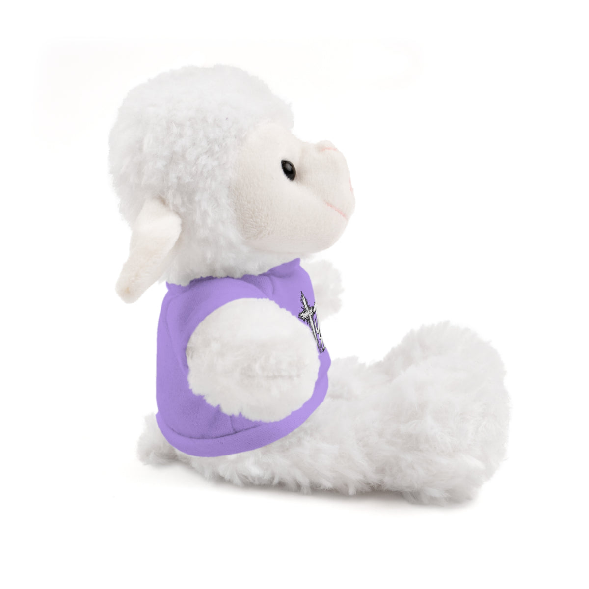 Christian Teddy Bear with "Jesus is Savior" Tee — Plush Gift for Kids & Church Events