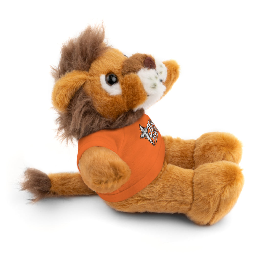 Christian Teddy Bear with "Jesus is Savior" Tee — Plush Gift for Kids & Church Events