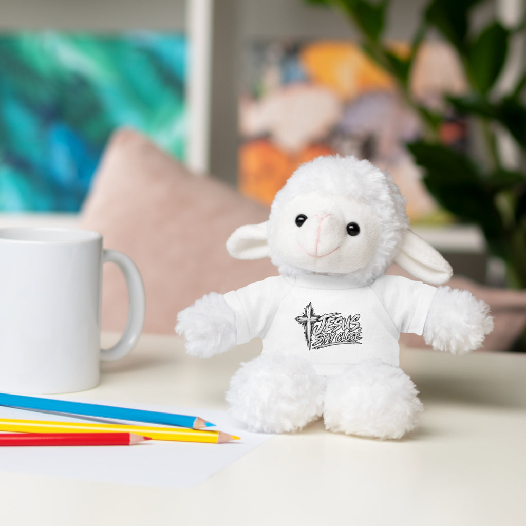Christian Teddy Bear with "Jesus is Savior" Tee — Plush Gift for Kids & Church Events
